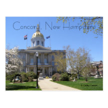 Concord, New Hampshire Postcard