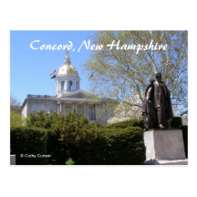 Concord, New Hampshire Postcard