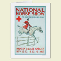Concours hippique national pour la Croix-Rouge (US cartes