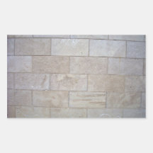 Concrete Brick Wall Background Rectangle Sticker