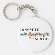 Concrete Genius Keychains