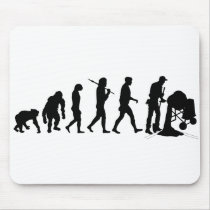 Concrete mixer pourer builders gear mouse pad