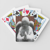 Concrete Snow Angel Playing Cards playing cards