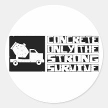 Concrete Survive Sticker
