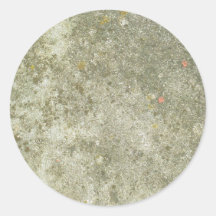 Concrete Texture Background Round Sticker