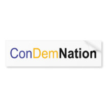 condemnation bumper stickers