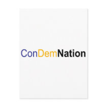 condemnation postcards
