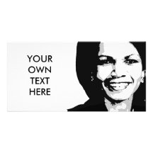 Condoleezza Rice Photo Greeting Card