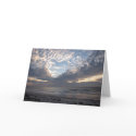 Condolence Card Heart In the Clouds
