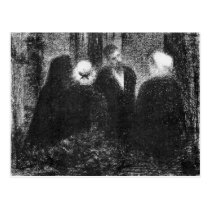 Condolences by Georges Seurat postcards