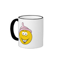 Condom Smiley Face Coffee Mug