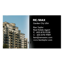 Condominium Real Estate Business Card