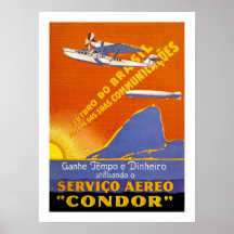 Condor ~ Brazillian Air Service Posters