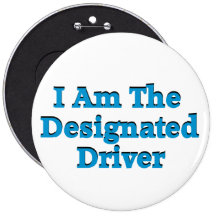 Conducteur indiqué dans le bouton bleu badge