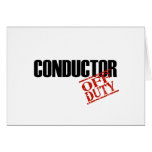 CONDUCTOR LIGHT GREETING CARD