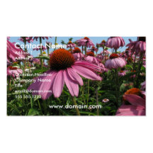 Cone Flower Business Card