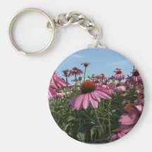 Cone Flowers Keychain