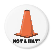 CONE HAT 2t Fridge Magnets