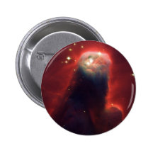Cone Nebula NGC 2264 Taken by the Hubble Telescope Pinback Button