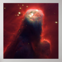 Cone Nebula NGC 2264 Taken by the Hubble Telescope Poster