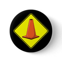 CONE ZONE 1y Pinback Buttons