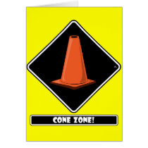 CONE ZONE bk Card