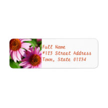 Coneflower Mailing Label