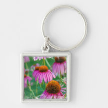 Coneflowers Keychain