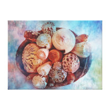 Cones & Olives in an Abalone Gallery Wrapped Canvas