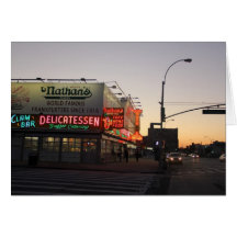 Coney Island Nathan's Card