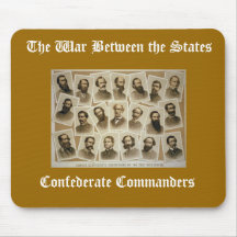 Confederate Commanders Mousepad