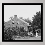 Confederate Headquarters in Gettysburg, PA 1863 posters