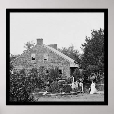 Confederate Headquarters in Gettysburg, PA 1863 Posters by lc_civilwar