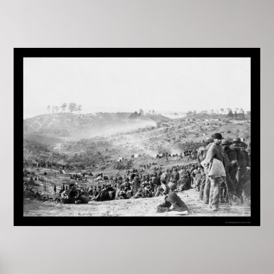 Confederate Prisoners at Belle Plain, VA 1864 Posters by lc_civilwar