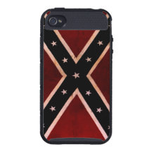 Confederate Rebel Flag distressed grunge
