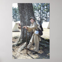 Confederate Soilder Print