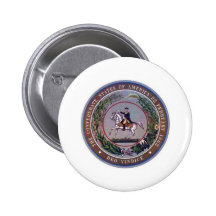 Confederate States of America Seal Button
