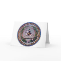 Confederate States of America Seal Greeting Card