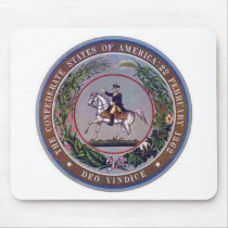 Confederate States of America Seal Mouse Mat