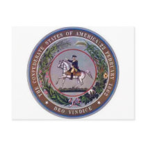 Confederate States of America Seal Post Card