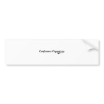 Conference Organizer Professional Job Bumper Stickers