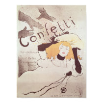 Confetti, 1893 posters