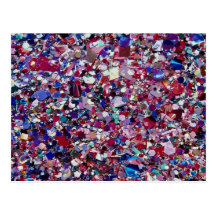 Confetti background post cards