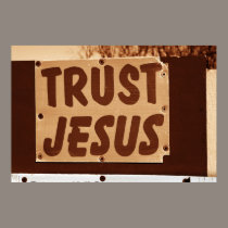 Confiance Jésus affiches