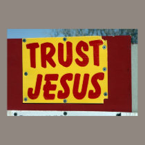 Confiance Jésus affiches