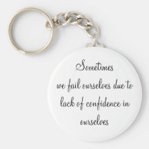 Confidence Keychain