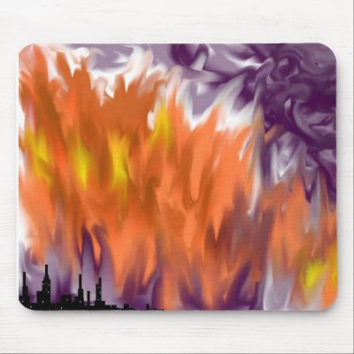 Conflagration Mousepad by dkpalmer