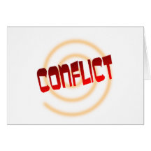 conflict greeting cards