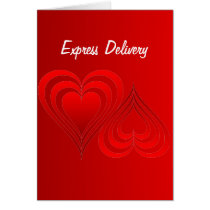 Conformist Free Zone - Express Delivery Greeting Card