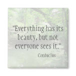 Confucius Refrigerator Magnet